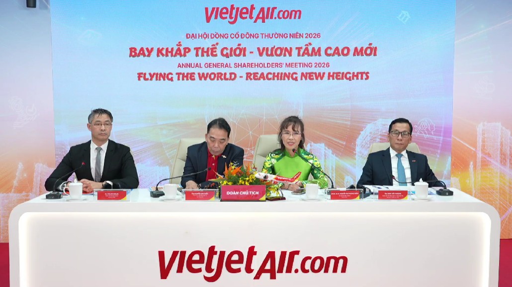 Vietjet hạ mục tiêu lợi nhuận năm 2026, dồn lực cho các đường bay dài