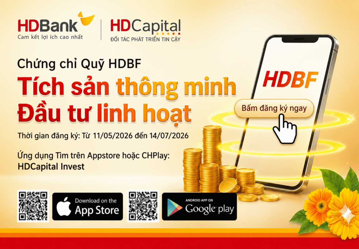 Công ty Cổ phần quản lý Quỹ HD ra mắt quỹ đầu tư mới