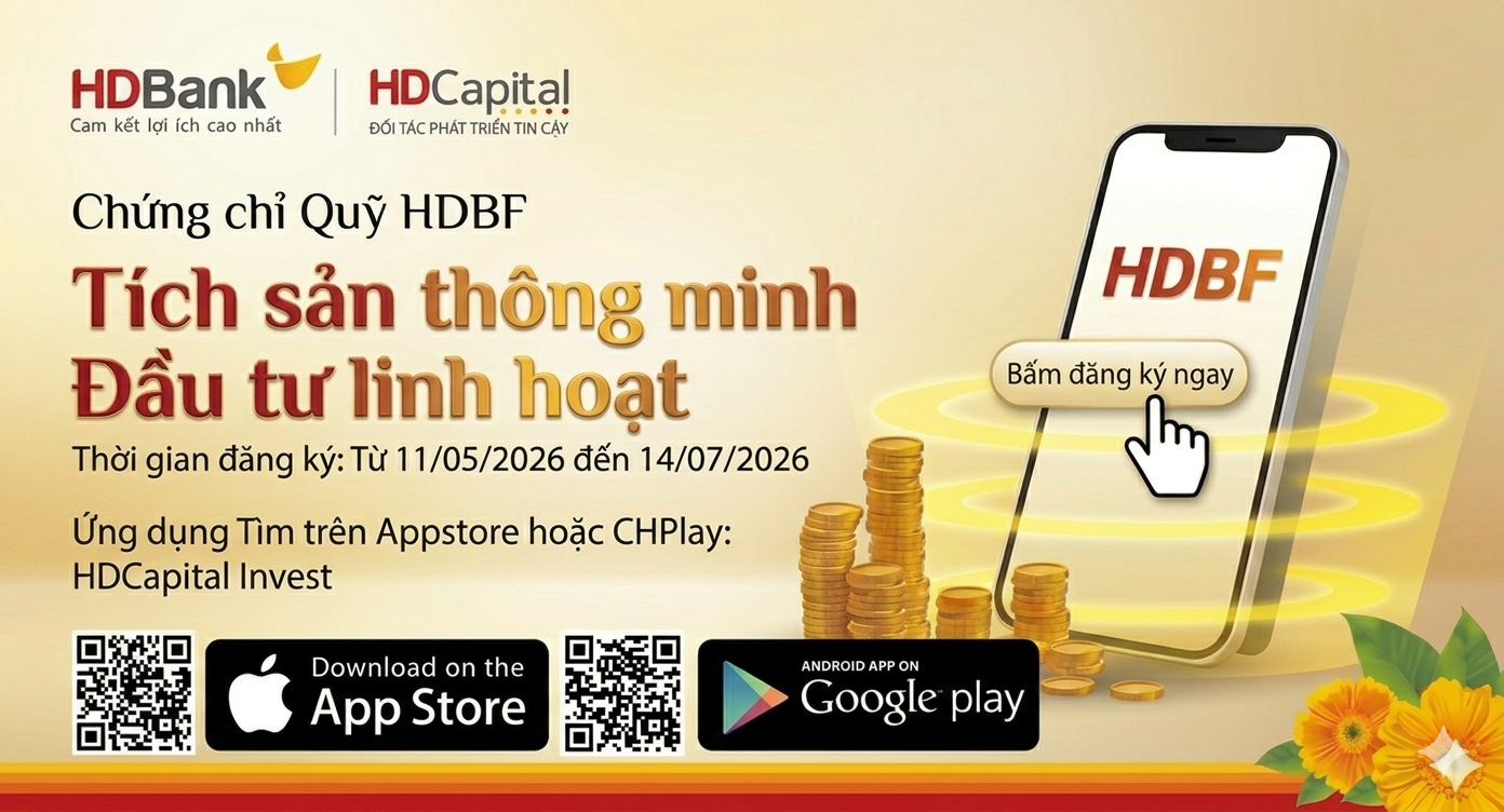 Công ty Cổ phần quản lý Quỹ HD ra mắt quỹ đầu tư mới