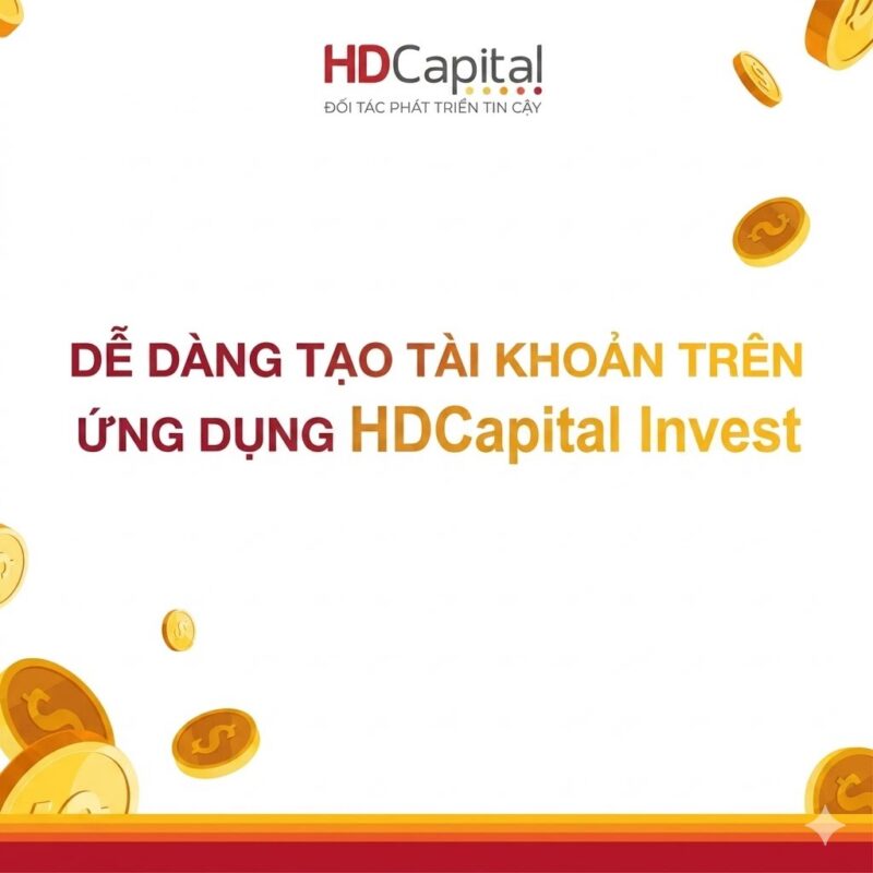 HDCapital-Hướng dẫn tạo tài khoản giao dịch CCQ trên ứng dụng HDCapital Invest